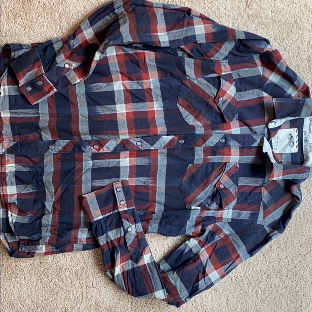 Vans button up